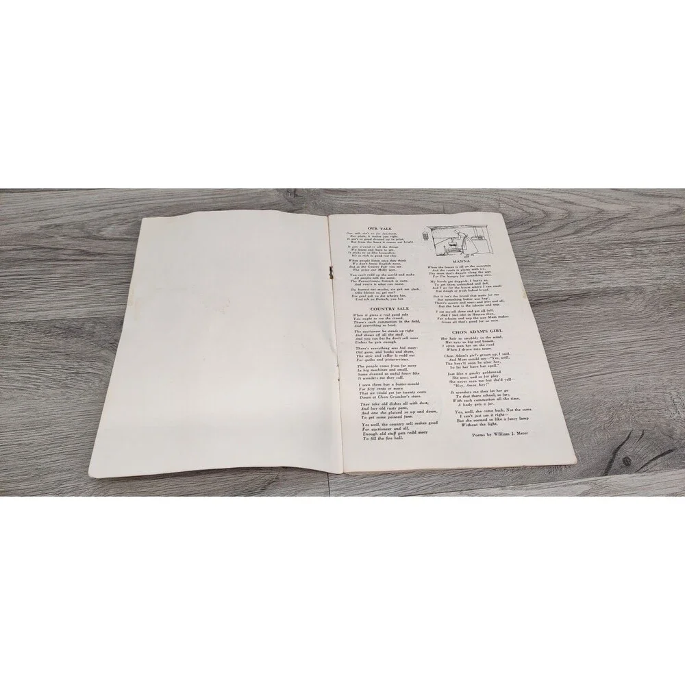 Vintage 1966 Pennsylvania Dutch Cookbook Culinary Arts Press Recipes Booklet